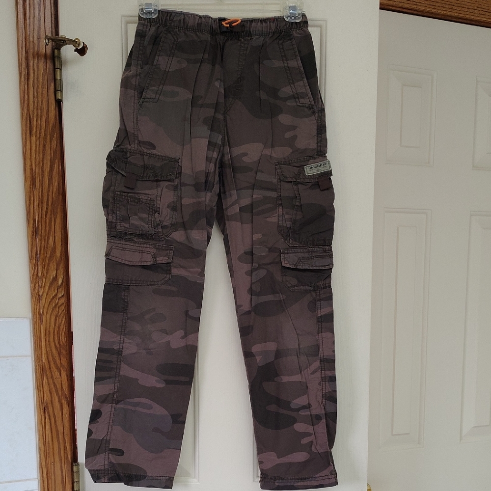 UNIONBAY Boy's Gray Utility Cargo Pants